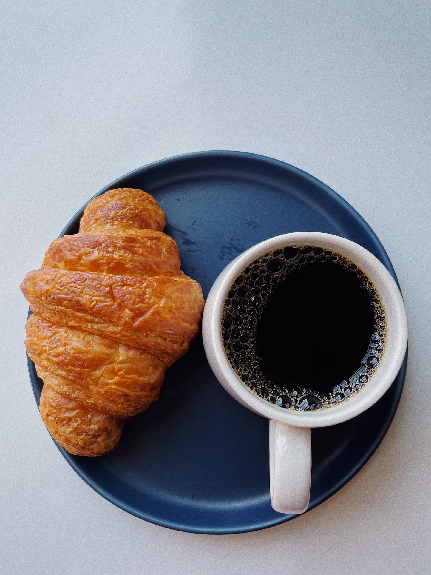 Coffee and Croissant