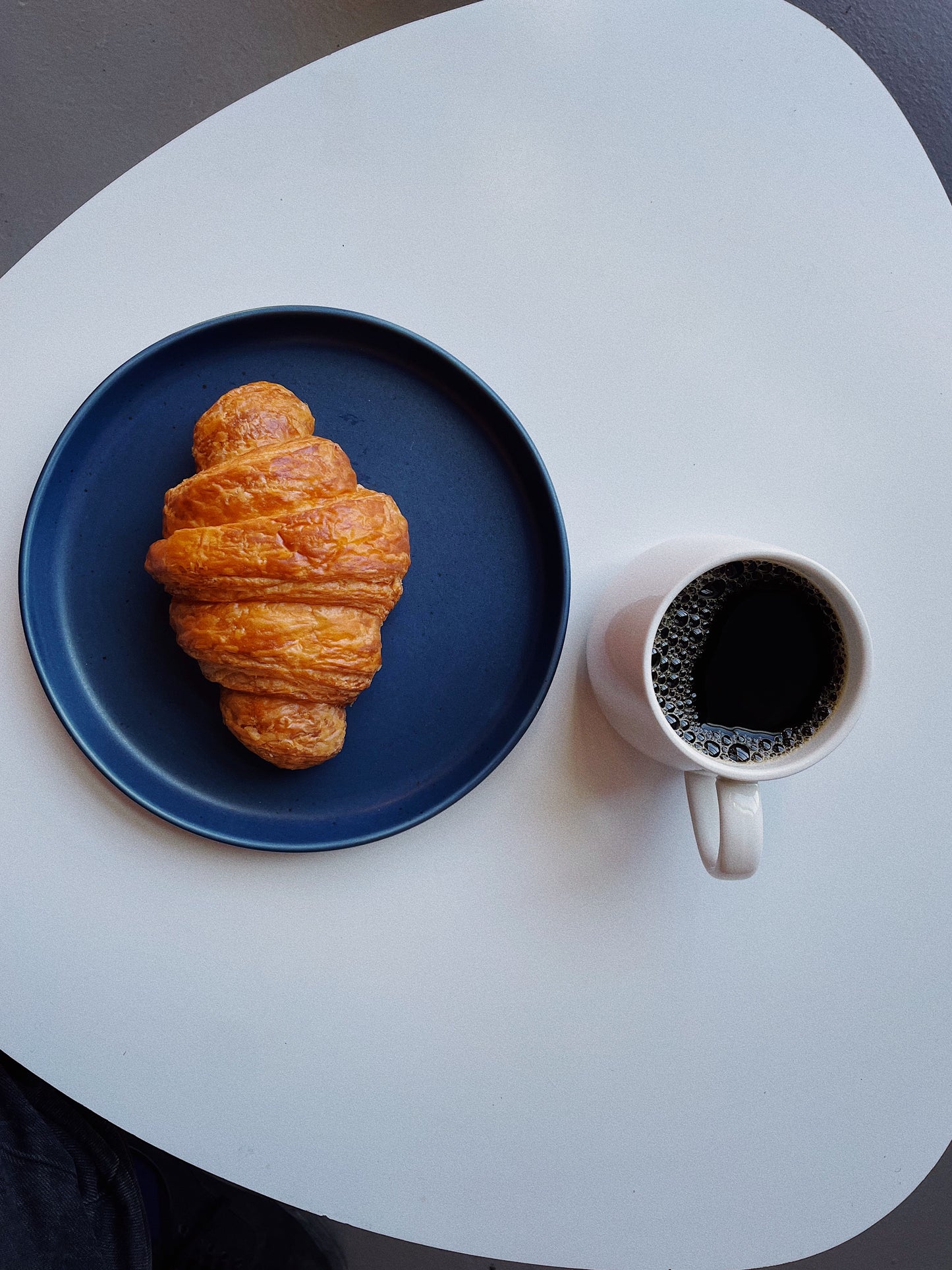 Coffee and Croissant