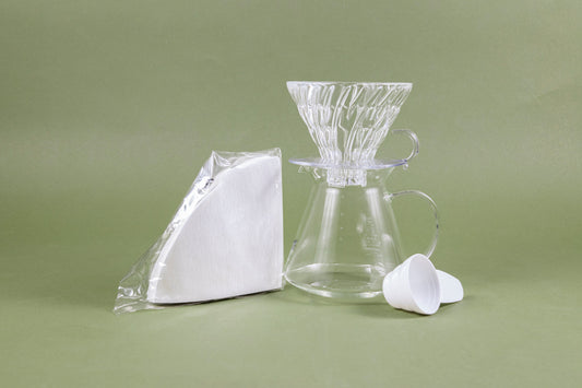 Hario V60 "Simply" Glass Pour Over Kit